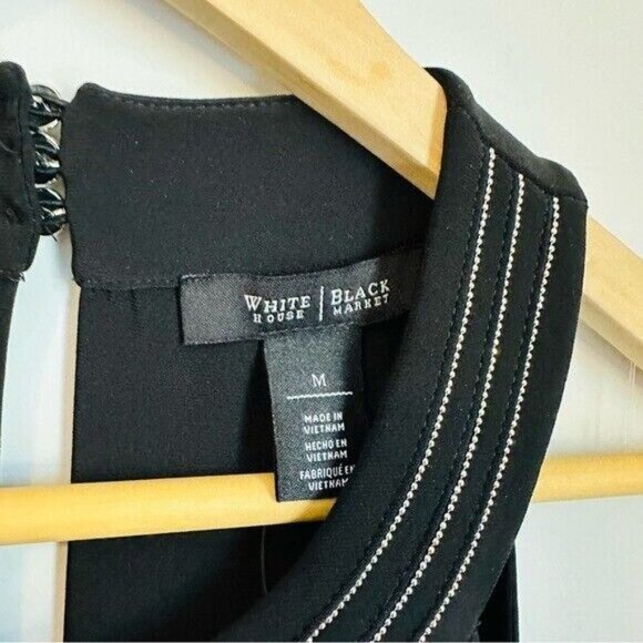 WHBM Datey MJ GrecianRuched Blouson Dress NWT Size Medium - Picture 7 of 16